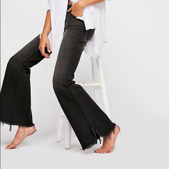 Vintage Flare Jeans Black Ash 